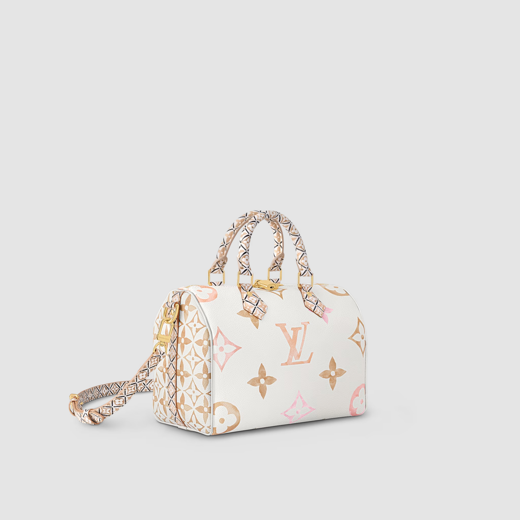 White louis vuitton speedy bag hotsell