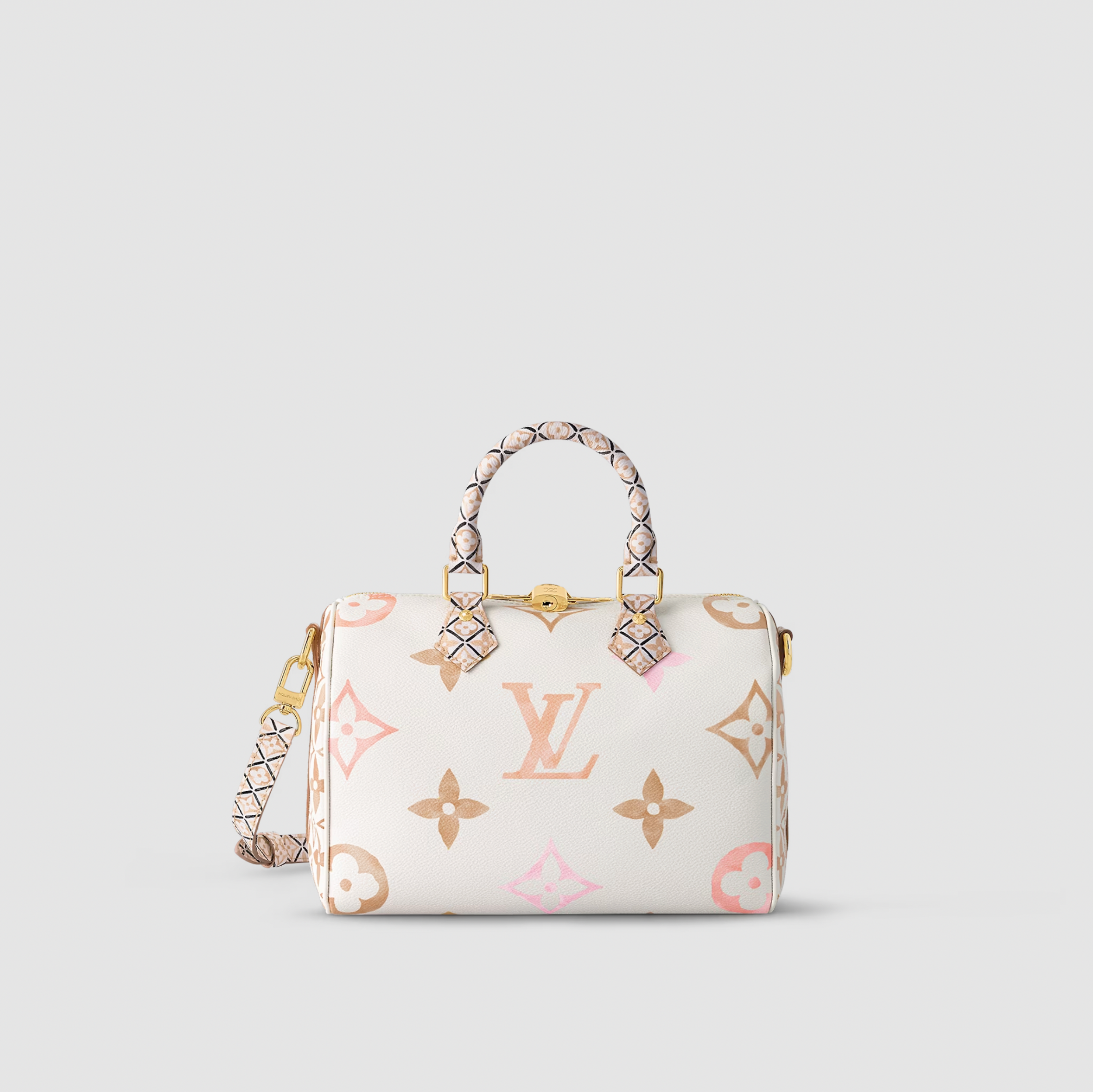 Louis Vuitton Speedy 25 Bandouliere By the Pool Pink – DAC