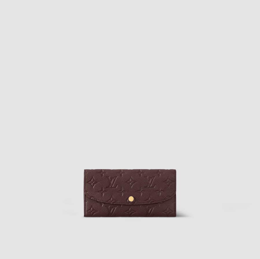 Louis Vuitton Wine Red Emilie Wallet M82451