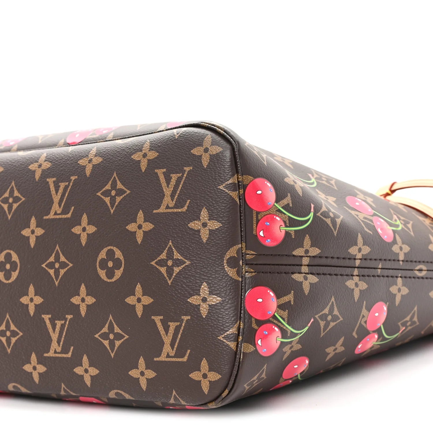 Louis Vuitton LV x TM Cherry Neverfull MM M13263