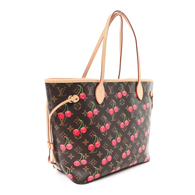 Louis Vuitton LV x TM Cherry Neverfull MM M13263