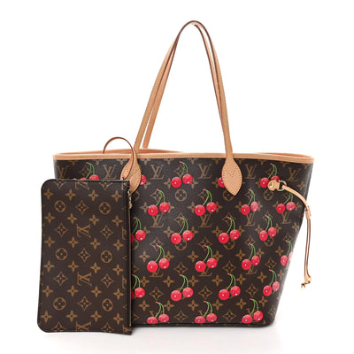 Louis Vuitton LV x TM Cherry Neverfull MM M13263