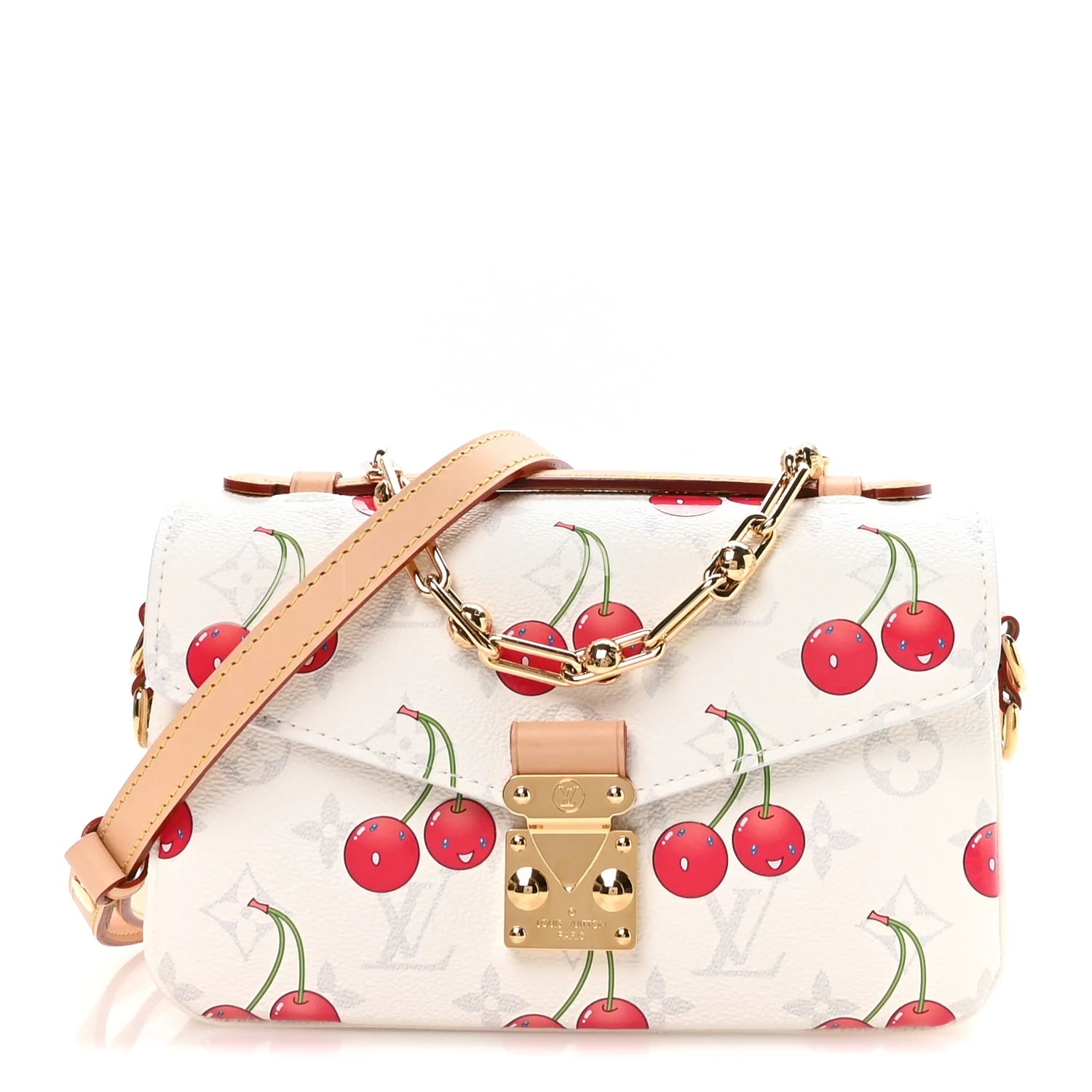 Louis Vuitton LV x TM Cherry Pochette Métis East West M14231