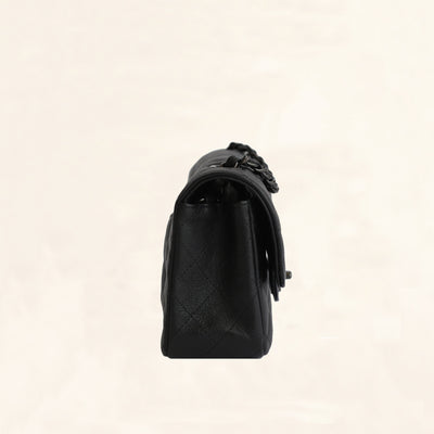 Chanel | So Black Rectangular Classic Flap | Mini - The-Collectory