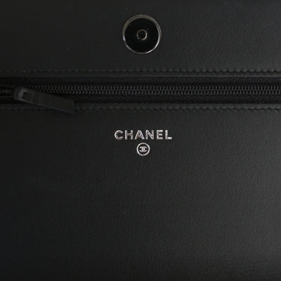 Chanel, Iridescent Lambskin Boy Wallet on Chain