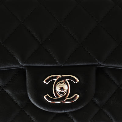 Chanel Black Mini Square Classic FLap Bag – The Closet