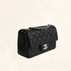 Chanel | Lambskin Classic Flap with Silver Hardware | Mini - The-Collectory