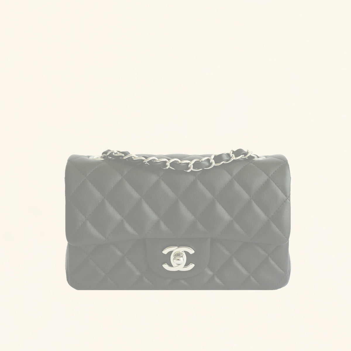 Chanel | Lambskin Classic Flap with Silver Hardware | Mini– TC