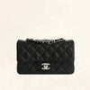Chanel | Lambskin Classic Flap with Silver Hardware | Mini - The-Collectory 