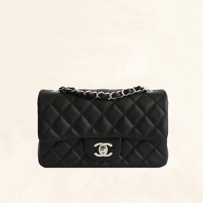 CC' Black Mini Flap Bag – Shoptherealplug