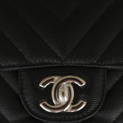 Chanel Quilted Mini Rectangular Flap Black Caviar Light Gold Hardware –  Coco Approved Studio