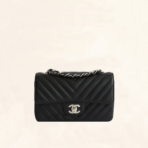 Chanel Rectangular Mini Coco Clips Flap Bag - Black Shoulder Bags, Handbags  - CHA915365