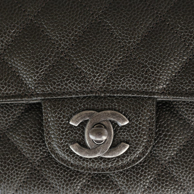 Chanel | Caviar Mini Rectangular Flap Bag | Black - The-Collectory