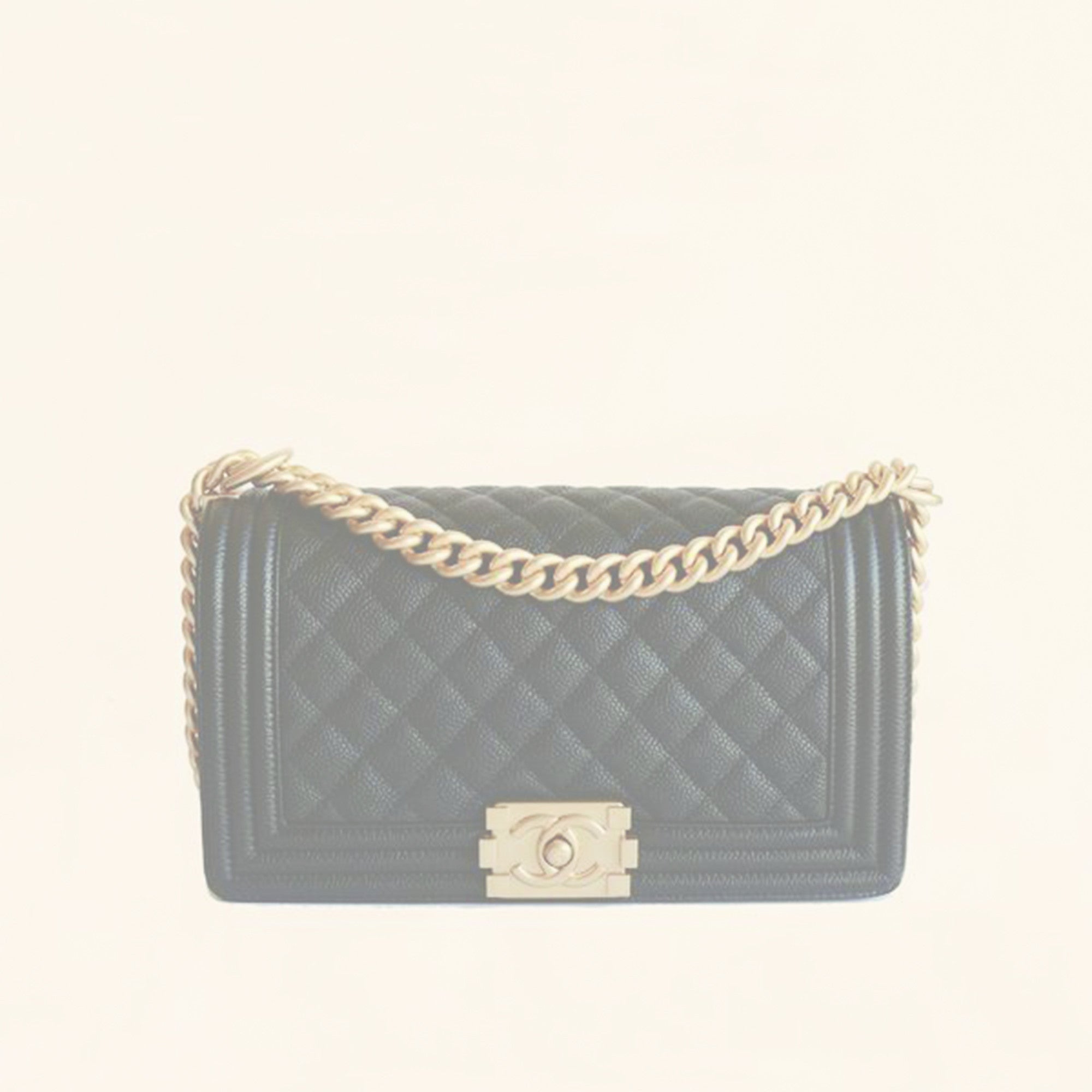 ショルダーバッグ・ポシェット × ヴィンテージ(中古) Chanel Caviar Boy Flap Bag AS0130 CHANEL Boy North South Flap Shoulder Crossbody Bag AS0130