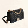 Chanel | Lambskin Leather Boy Flap Bag | Old Medium - The-Collectory