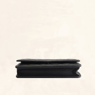 Chanel | Classic So Black Wallet on Chain | WOC - The-Collectory