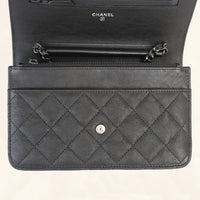 Chanel | Classic So Black Wallet on Chain | WOC– TC