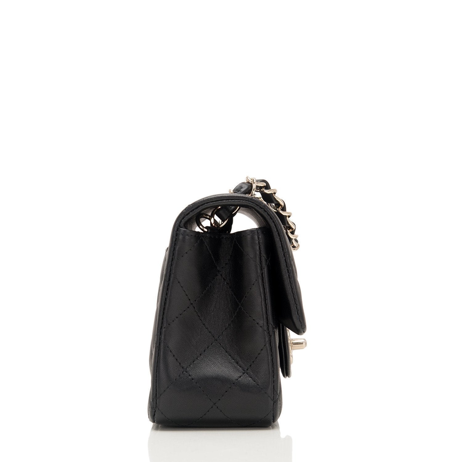 Chanel Black Quilted Lambskin Classic Mini Rectangular Flap Bag, myGemma, DE