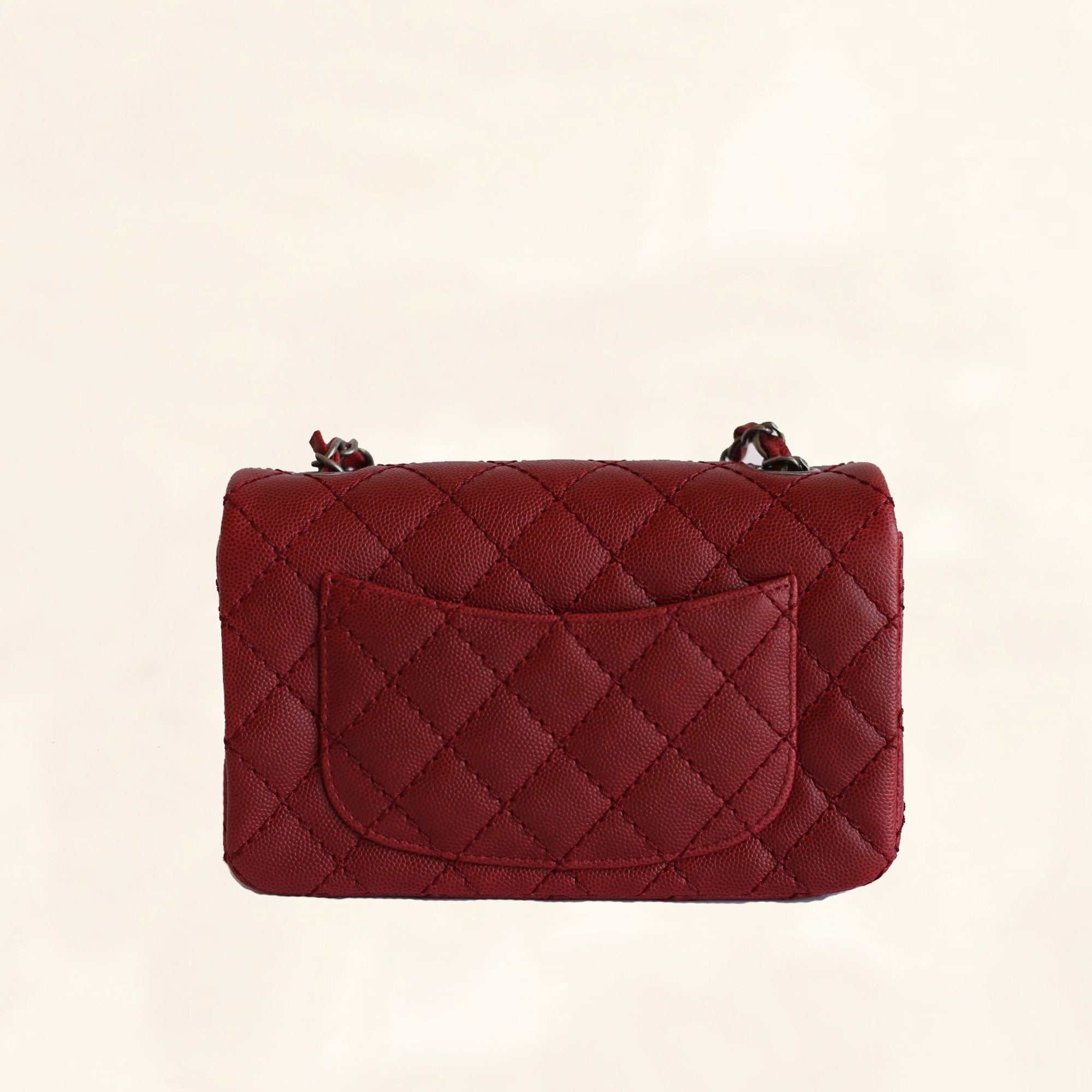 mini red chanel flap bag  Chanel handbags, Chanel bag red, Red chanel