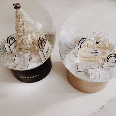 Louis Vuitton Snow Globe  Snow globes, Christmas snow globes, Snow