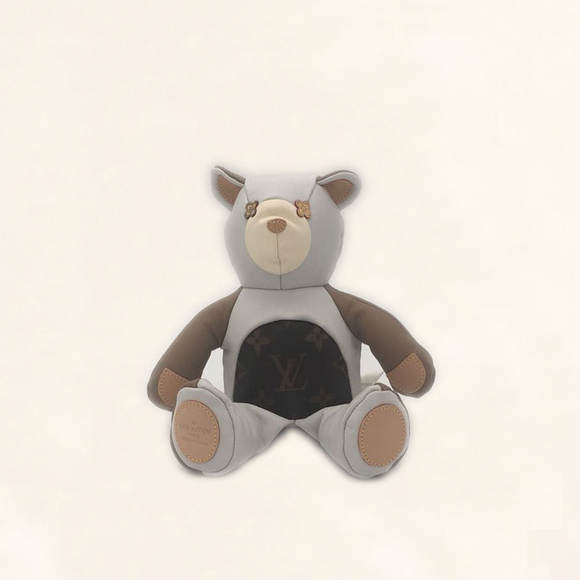 Louis Vuitton bear brown/grey