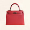 Hermès | Epsom Rose Jaipur Kelly with Palladium Hardware | 25 - The-Collectory 