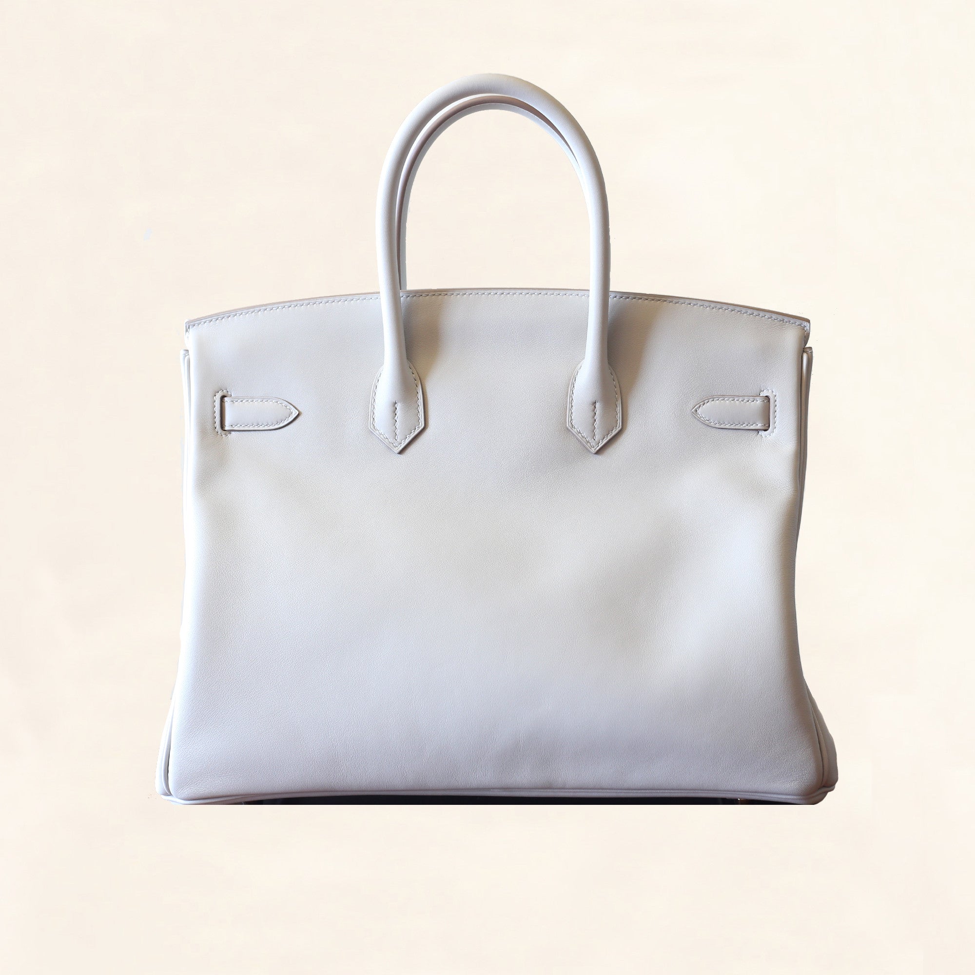 Louis Vuitton Gris Tourterelle Monogram Empreinte Leather Onthego mm Bag