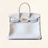 Hermès |Gris Perle Swift Birkin with Gold Hardware| 35 - The-Collectory 