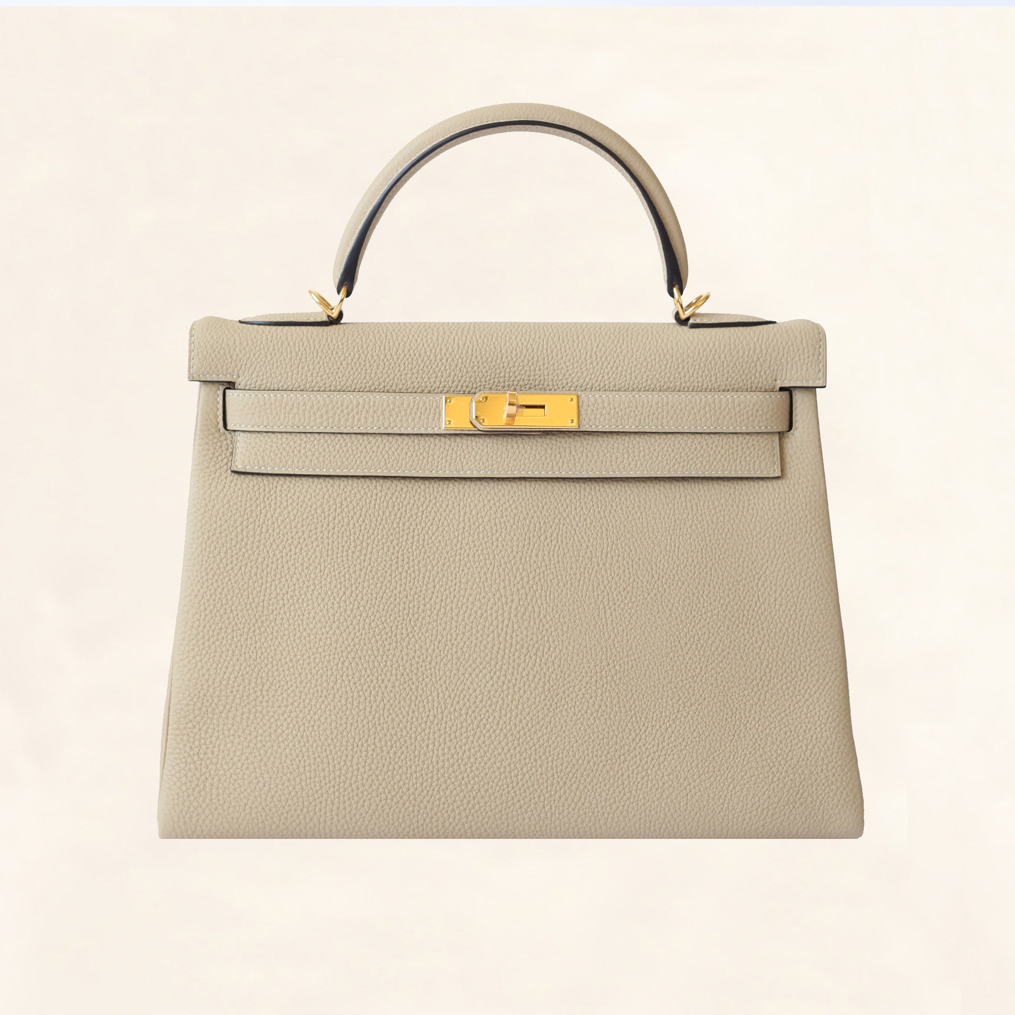 Hermès Kelly 32 Retourne Alezan Togo with Gold Hardware - Bags