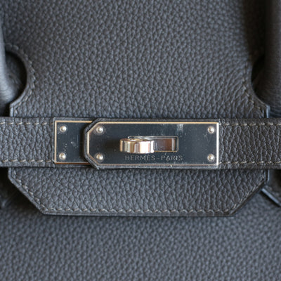 Hermes Grey Togo Leather Palladium Hardware Birkin JPG Bag Hermes