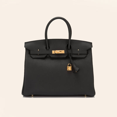 Hermès | Black Birkin with Gold Hardware | 35 - The-Collectory