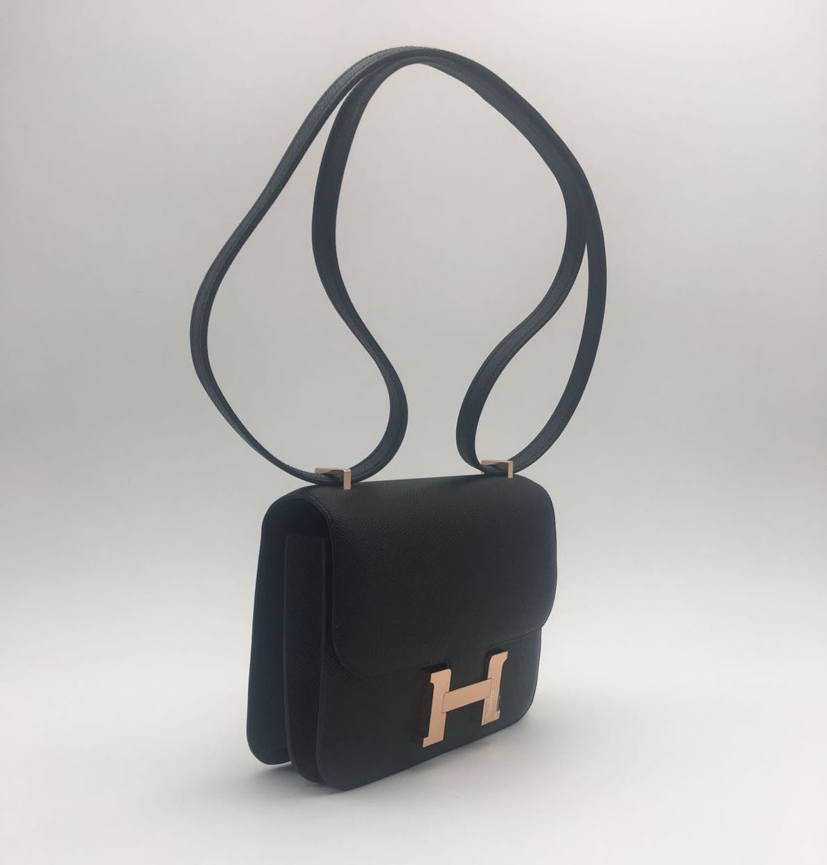 Hermes Epsom Constance Mini Black– TC