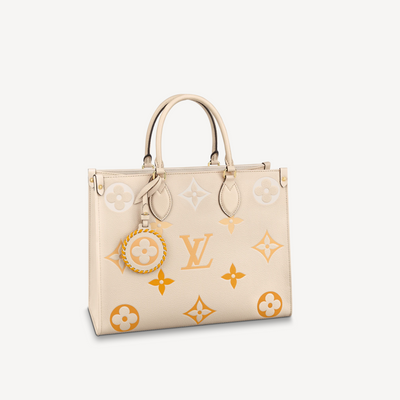 M45718 Louis Vuitton Monogram Empreinte By The Pool Collection OnTheGo MM -Blue