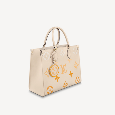 M45717 Louis Vuitton Monogram Empreinte By The Pool Collection OnTheGo  MM-Cream