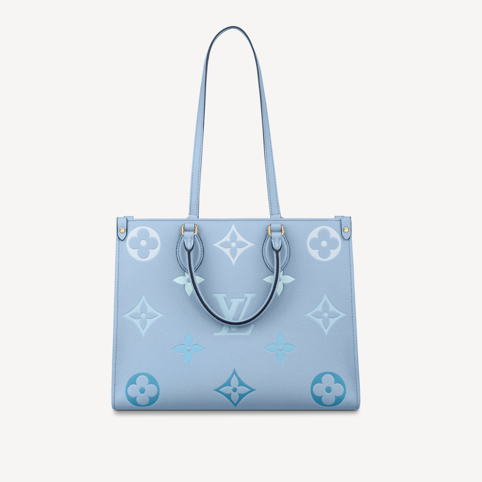 Louis Vuitton Summer Blue By The Pool Empreinte Giant Monogram OnTheGo MM