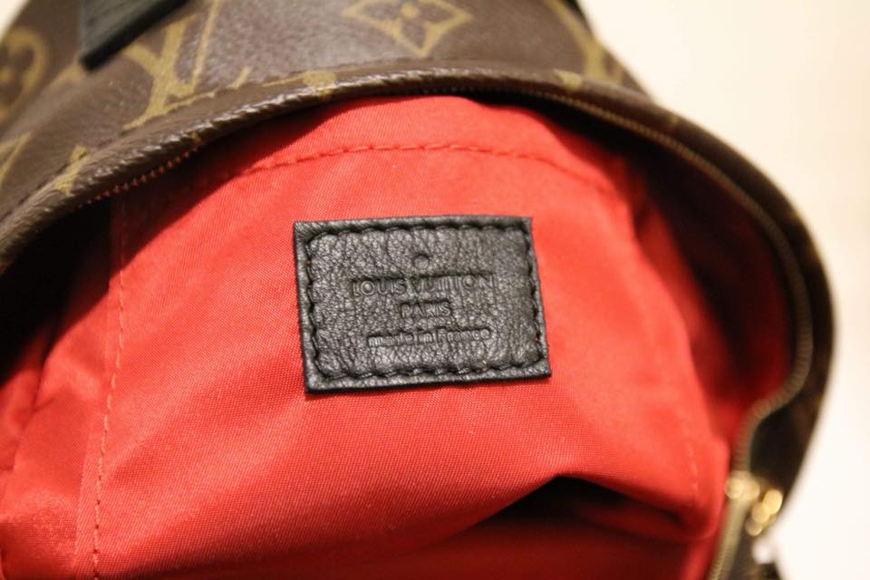 inside real louis vuitton backpack Louis Vuitton | World Tour Monogram Palm Springs Backpack