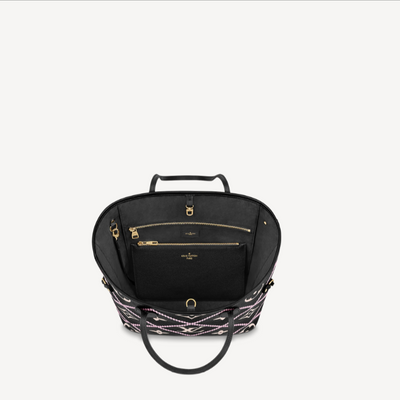Louis Vuitton Black Neverfull LV M46040