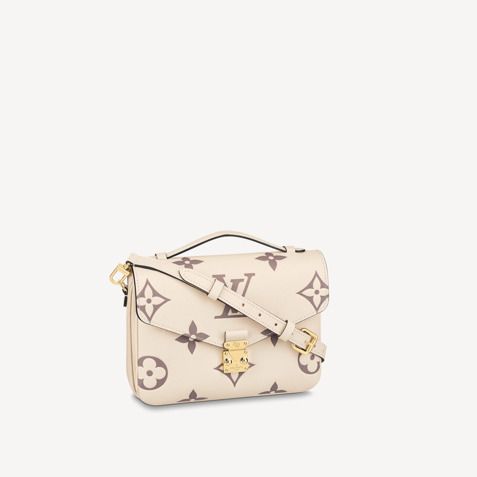 Louis Vuitton Cream Pochette Metis M45596 TC