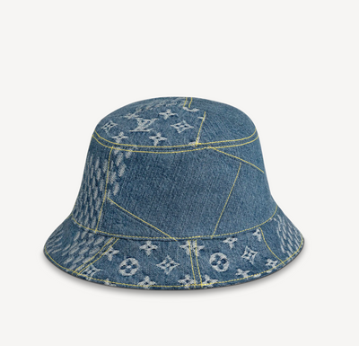 Louis vuitton denim hat sales