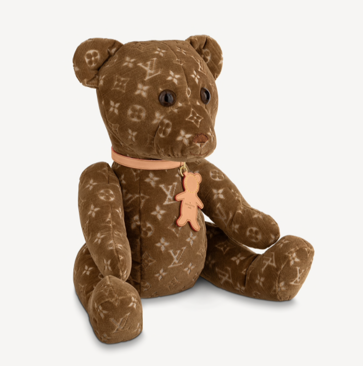 Guess the price of this Louis Vuitton x Steiff teddy bear