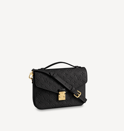 Louis Vuitton Pochette Metis Empreinte Black Cross Body Bag