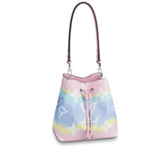 Louis Vuitton M45124 Neo Noe Escale Bucket Bag Watercolor Pastel Pink