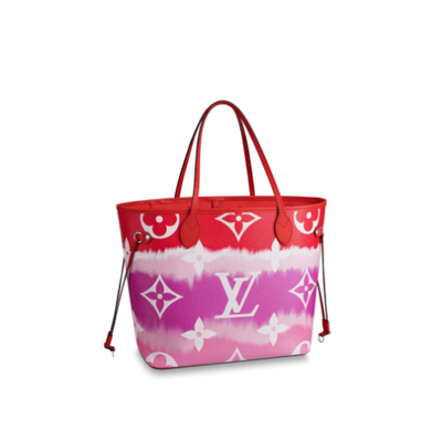 Louis Vuitton LV Escal Neverfull MM M45127 Tote Bag Rouge Red