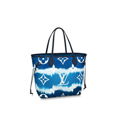 Louis Vuitton Monogram Escale Pink Tye Dye Neverfull MM Tote Bag 956lvs416