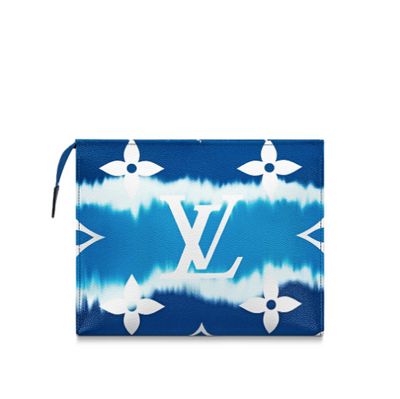Louis Vuitton, Bags, Louis Vuitton Blue Escale Toiletry 26