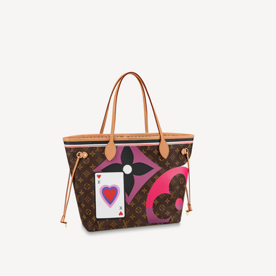 Louis Vuitton, Bags, Limited Edition Louis Vuitton Neverfull Game On Mm  Monogram Bag And Pouc