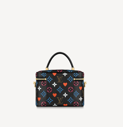 Louis Vuitton Black Multicolor Monogram Canvas Game On Vanity PM Bag -  Yoogi's Closet