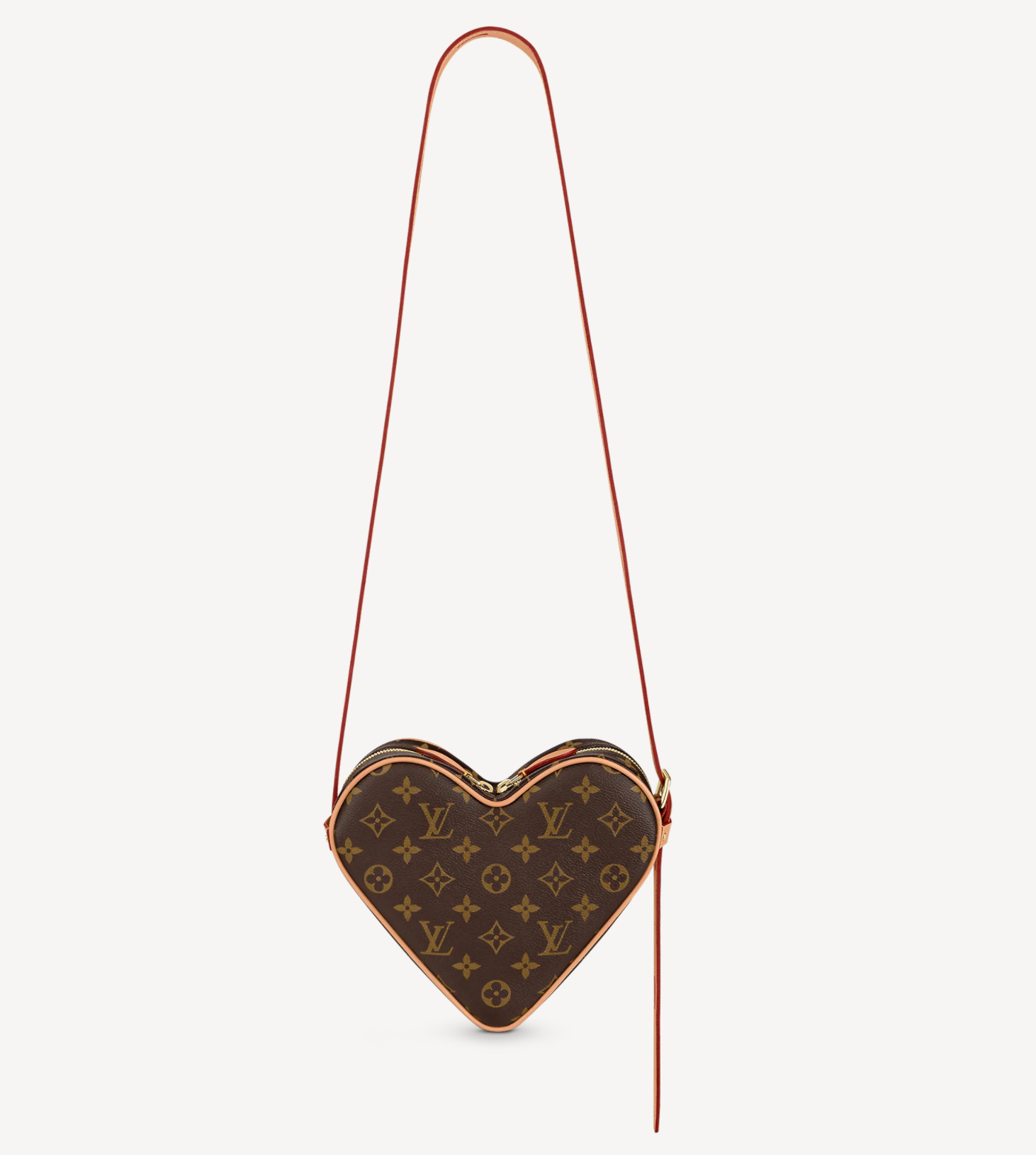 Louis Vuitton Louis Vuitton Heart -shaped Monogram Pouch Shoulder