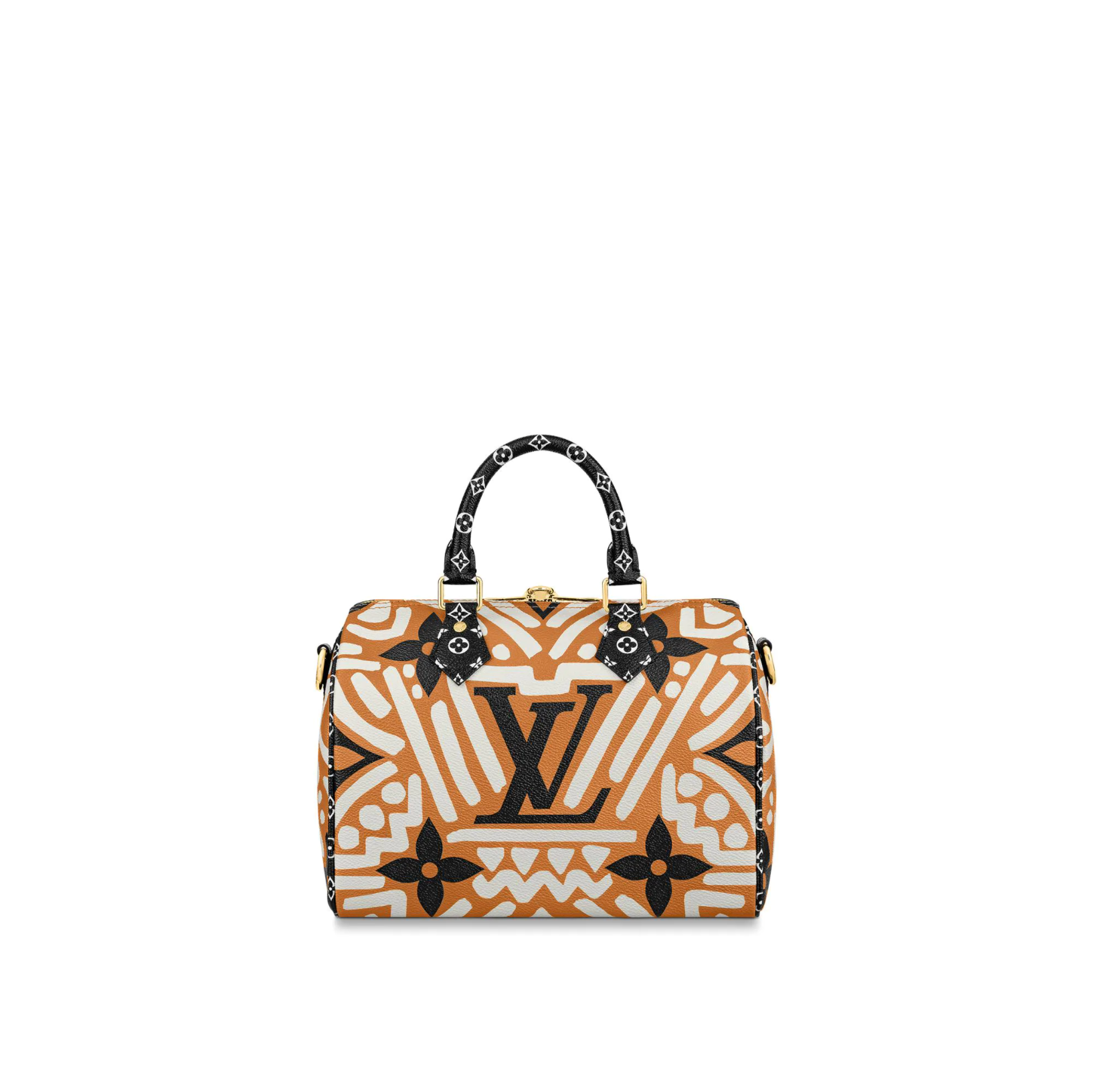 Louis Vuitton Monogram Crafty Speedy Bandouliere 25 Satchel
