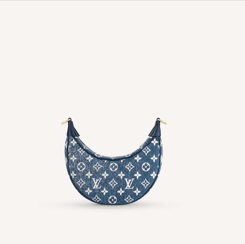 Louis Vuitton Monogram Denim Loop Shoulder Bag